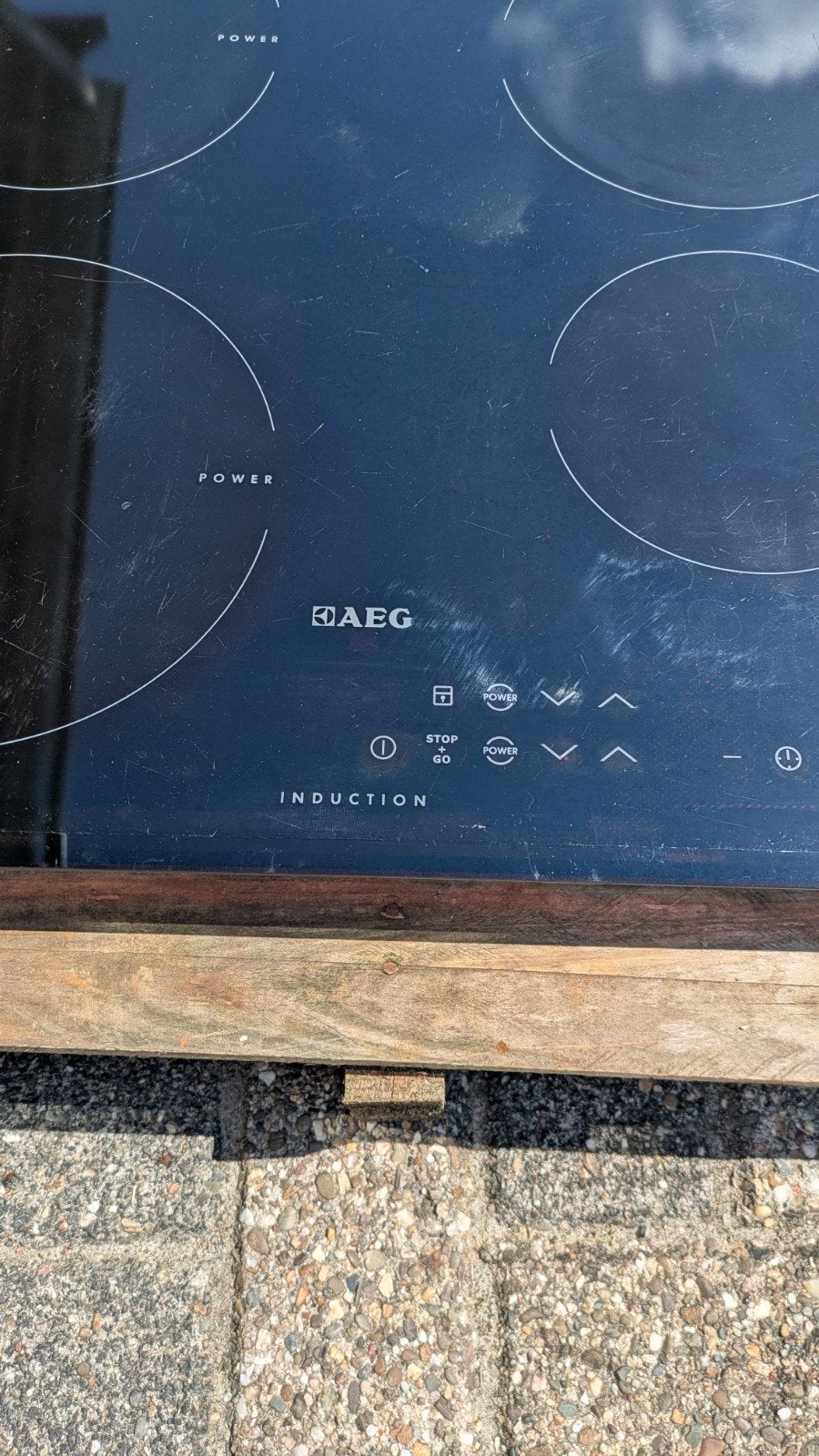 AEG Inductie Kookplaat - 4 Zones, Ophalen, Inbouw, Inductie, 4 kookzones