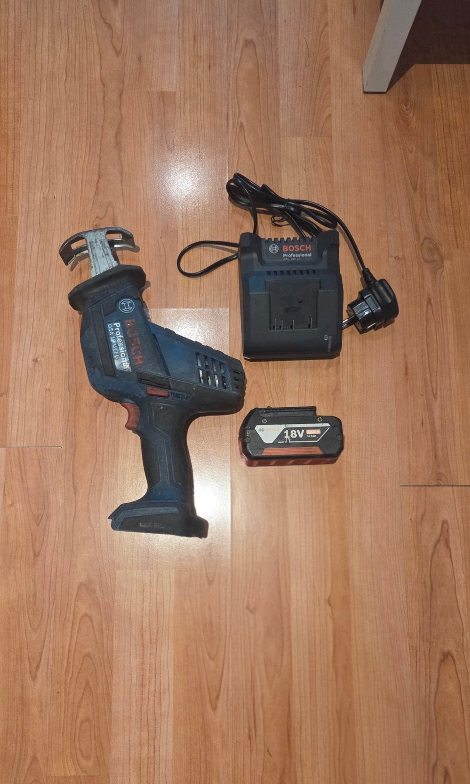 Bosch accu reciprozaag, Ophalen of Verzenden, Gebruikt, Reciprozaag