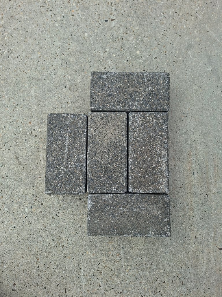 Klinkers antraciet/grijs hele en halve - op pallet, Ophalen, Gebruikt, Klinkers, 10 m² of meer