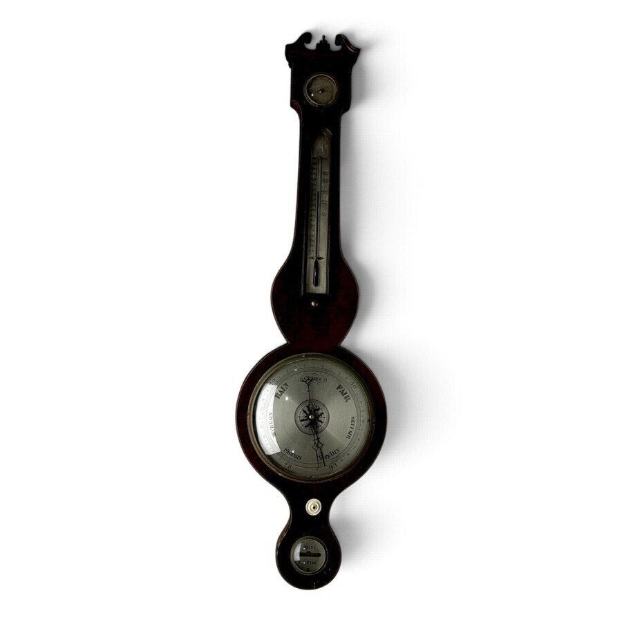 19e eeuwse Engelse banjobarometer, Pring Reading, Audio, Tv en Foto, Ophalen of Verzenden, Gebruikt, Barometer