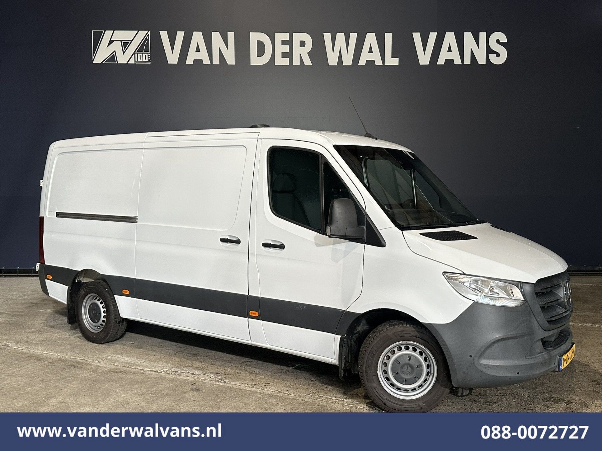 Mercedes-Benz Sprinter 317 CDI 170pk L2H1 Euro6 Airco | Came, Gebruikt, 4 cilinders, 2000 kg, Wit