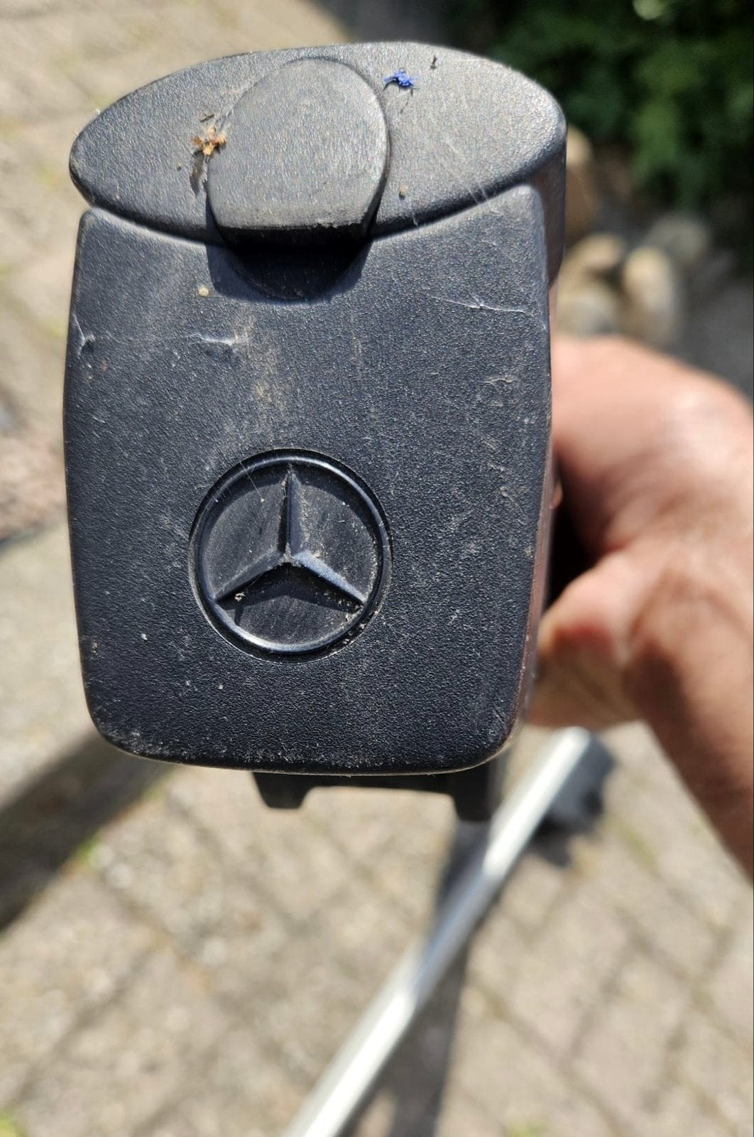 Mercedes dakdragers - Origineel en gebruikt, Auto diversen, Dakdragers, Gebruikt, Ophalen of Verzenden