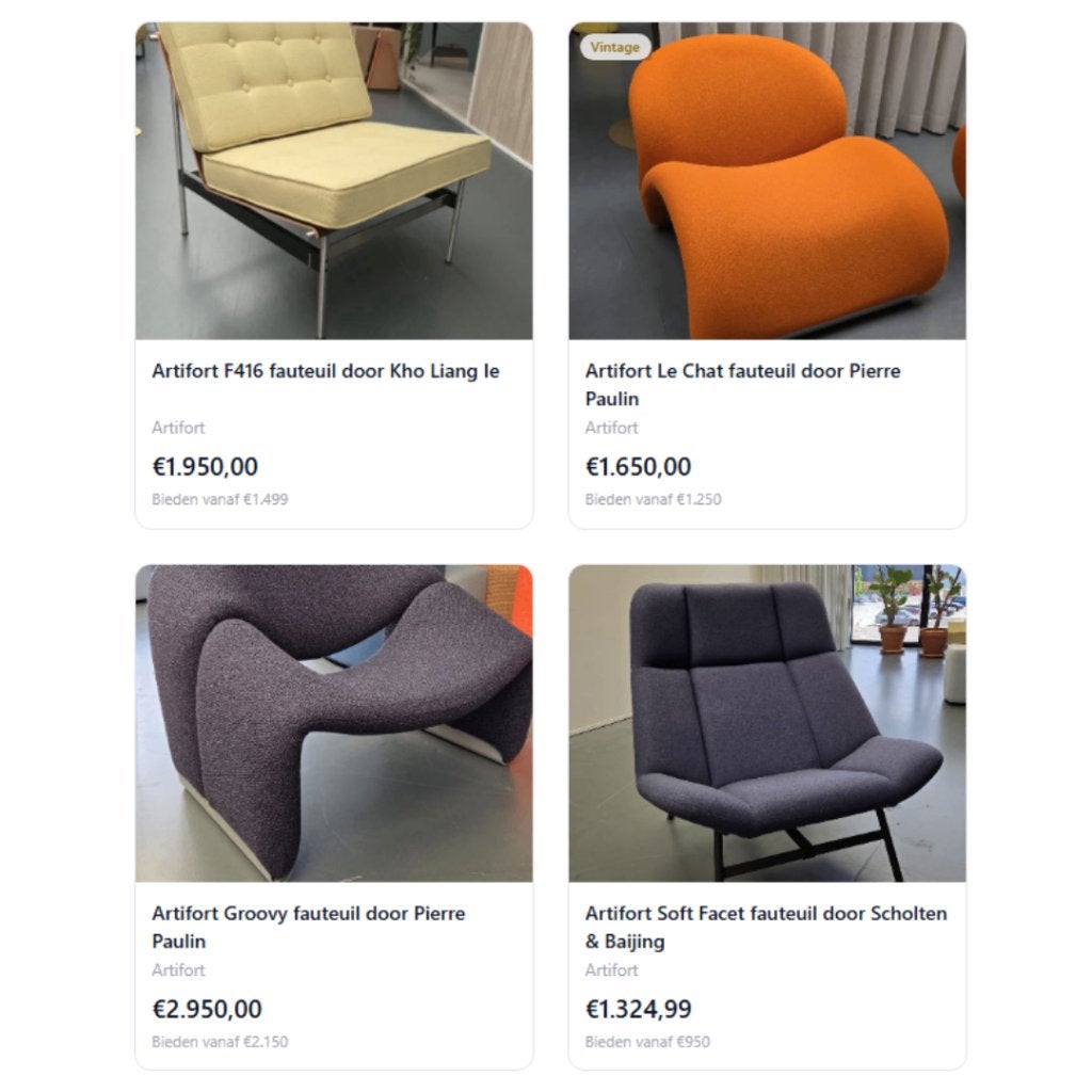 Resofa Marketplace | Design banken & fauteuils, Ophalen, Gebruikt, 150 tot 200 cm, Resofa B.V.