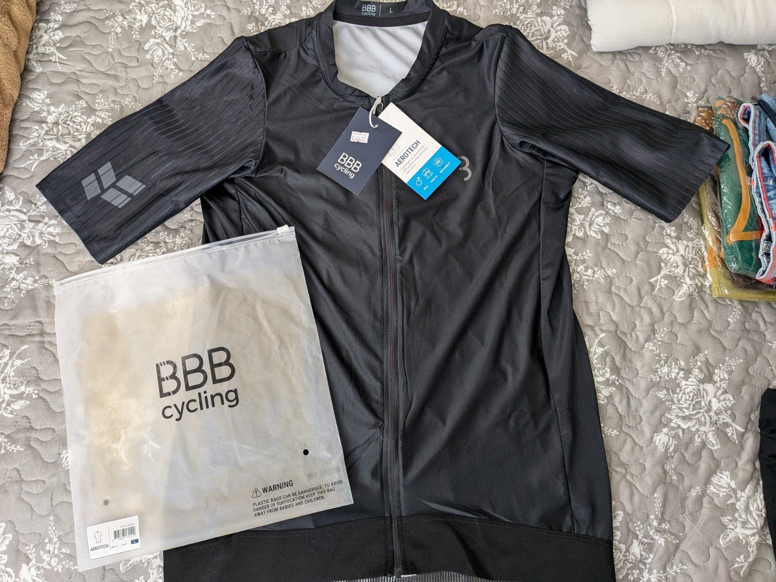 Nieuwe aerotech wielren shirt BBB cycling. Maat L., Heren, Nieuw, Ophalen of Verzenden, BBB Cycling