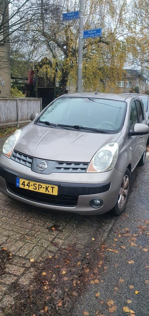 Nissan Note 1.4 16V 2006 Bruin, Voorwielaandrijving, 40 €/maand, 4 cilinders, Bruin
