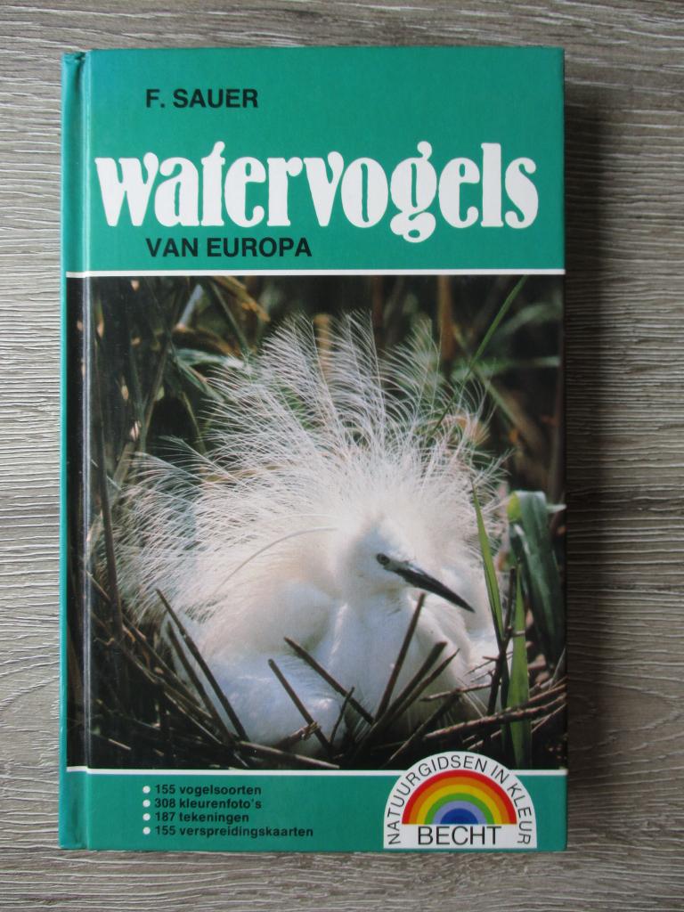 Watervogels van europa - F. Sauer, Ophalen of Verzenden, Gelezen, Paarden of Pony's