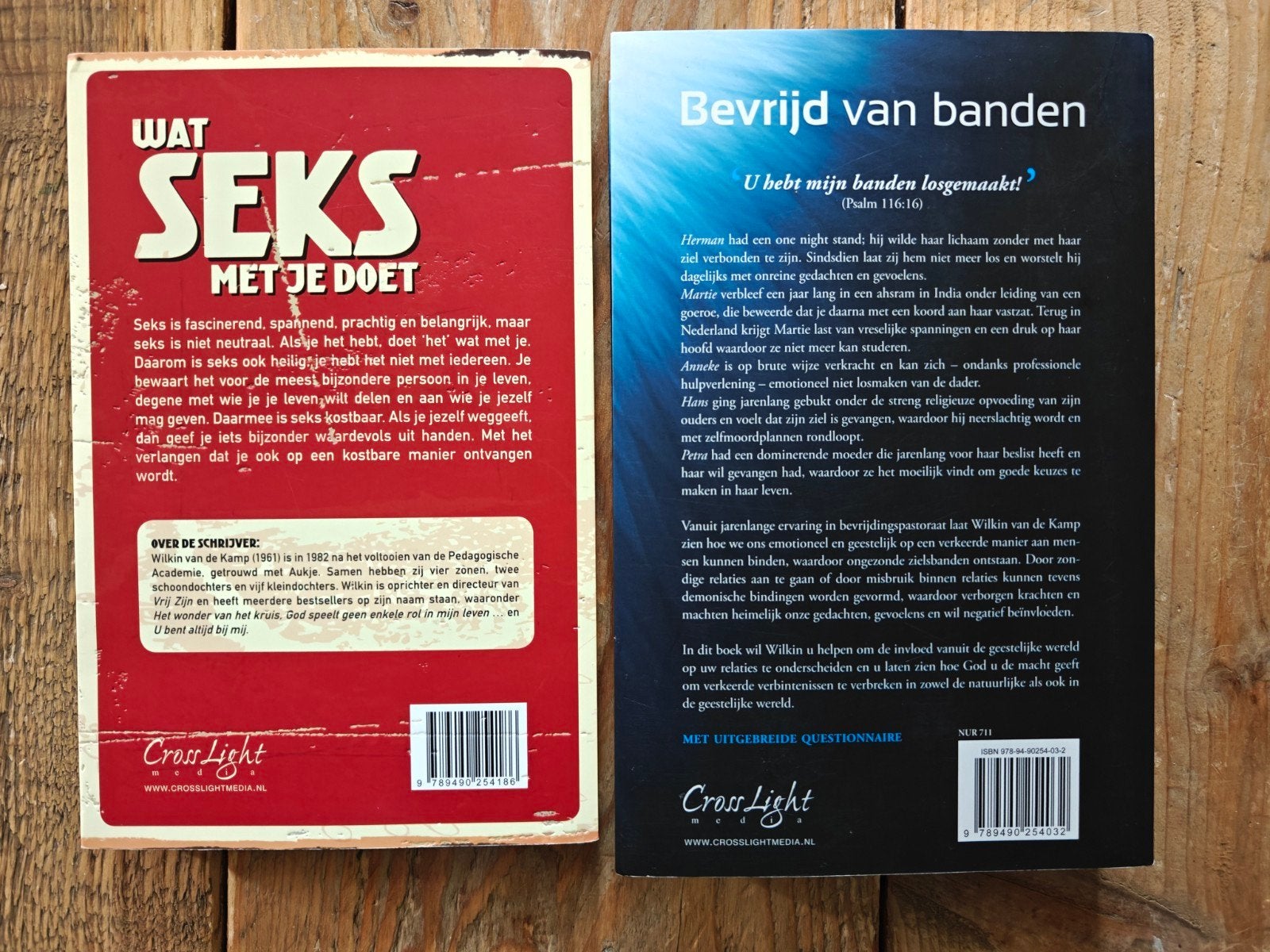 2 Boeken van Wilkin van der Kamp., Ophalen of Verzenden, Zo goed als nieuw