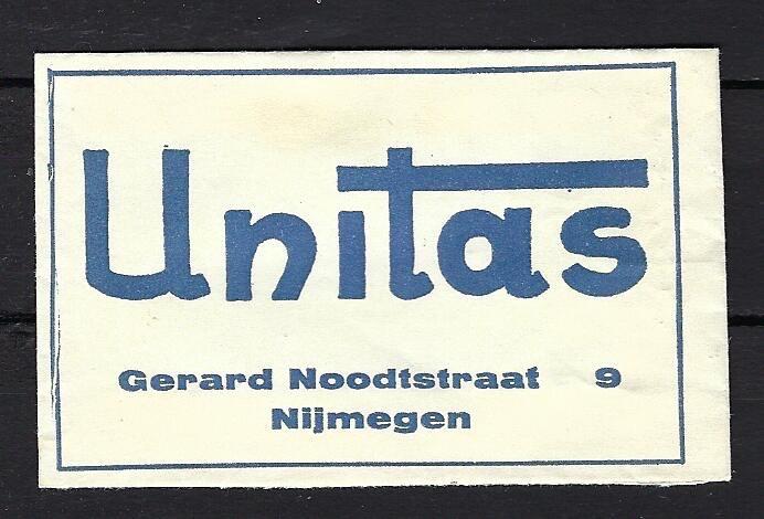 89 Nijmegen UNITAS, Ophalen of Verzenden, Nederland