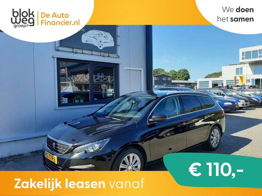 Peugeot 308 SW 1.2 PureTech Blue Lease Premium € 6.449,00, Auto's, Peugeot, Bedrijf, Lease, Financial lease, ABS, Achteruitrijcamera