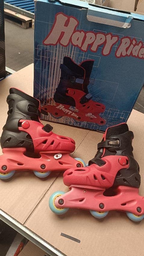 Happy Ride verstelbare kinder Inline-skates maat 31-34 Demo, Overige merken, Verstelbaar, Kinderen, .