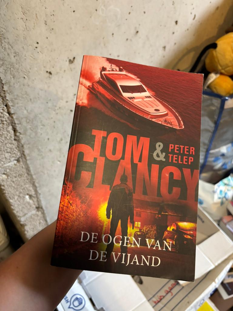 Tom Clancy in de ogen van de vijand boek thriller, Ophalen of Verzenden, Tweede Wereldoorlog, Nieuw, Marine