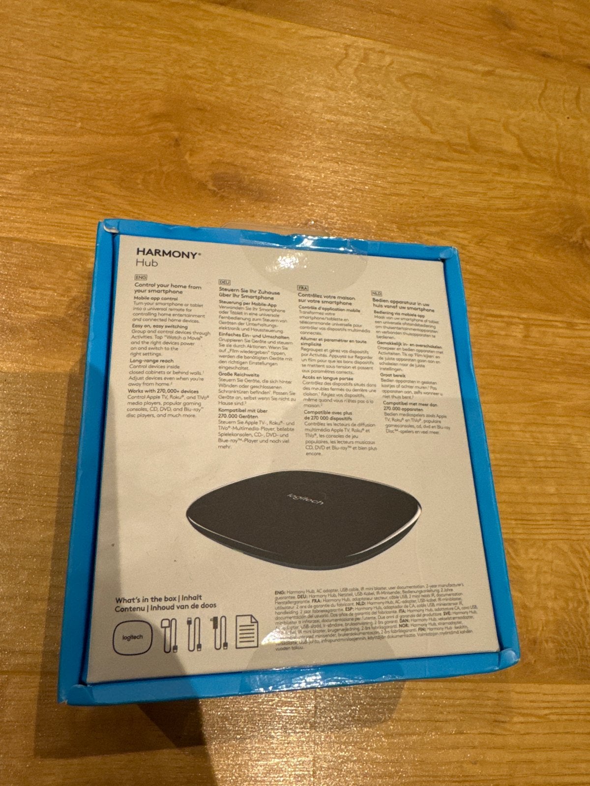 Logitech Harmony Hub - nieuw geseald, Ophalen of Verzenden, Nieuw, Universeel, Dvd