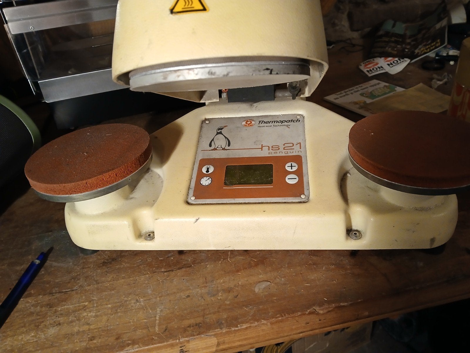 Thermopatch HS21 Penguin Heat Seal Machine, Ophalen