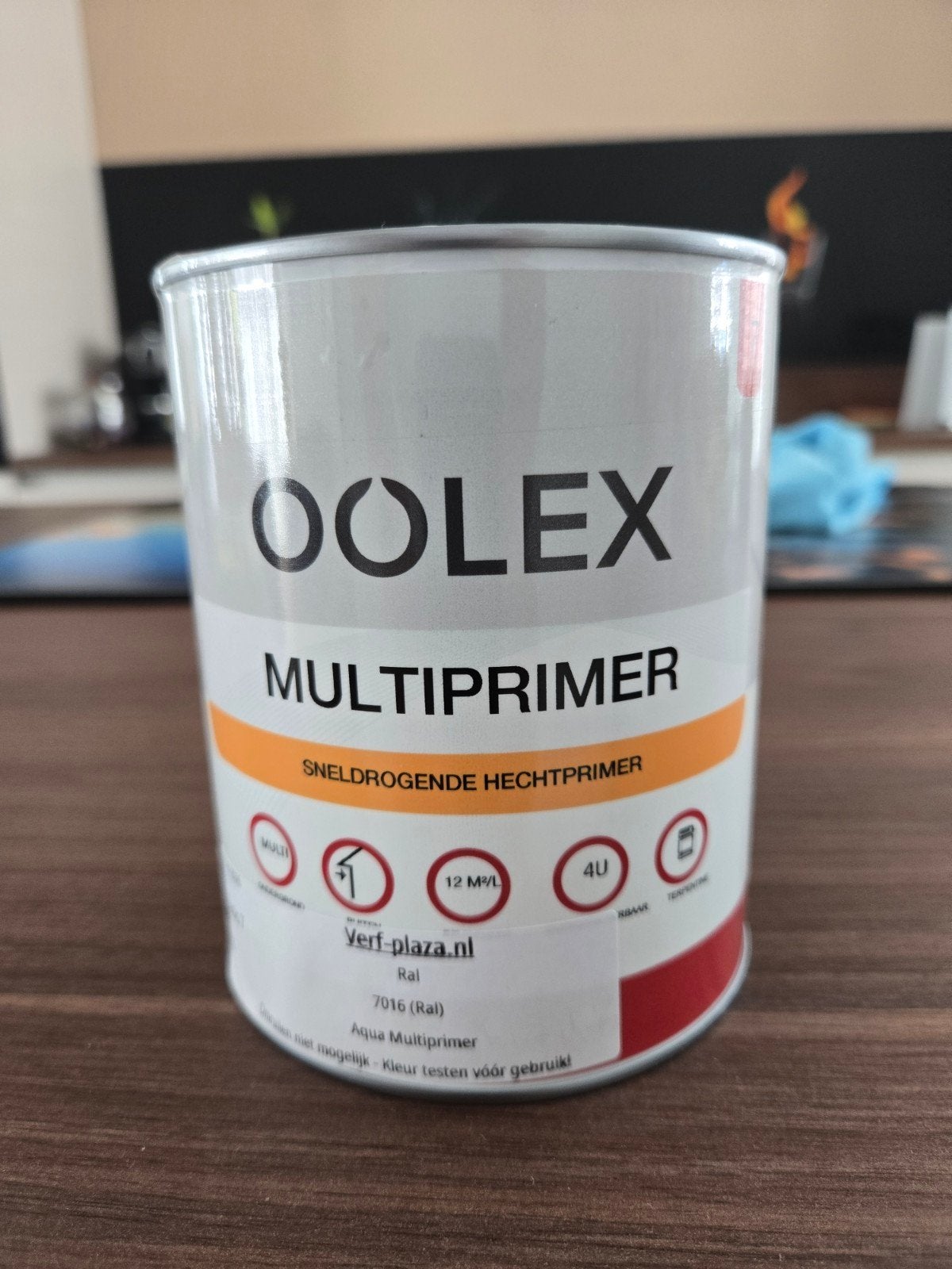 Oolex Multiprimer Sneldrogende Hechtprimer RAL 7016, Ophalen of Verzenden, Grijs