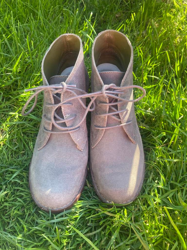 Prachtige suede veterschoenen El Naturalista mt 39, Kleding | Dames, Schoenen, Verzenden, Schoenen met hoge hakken, Grijs, Gedragen