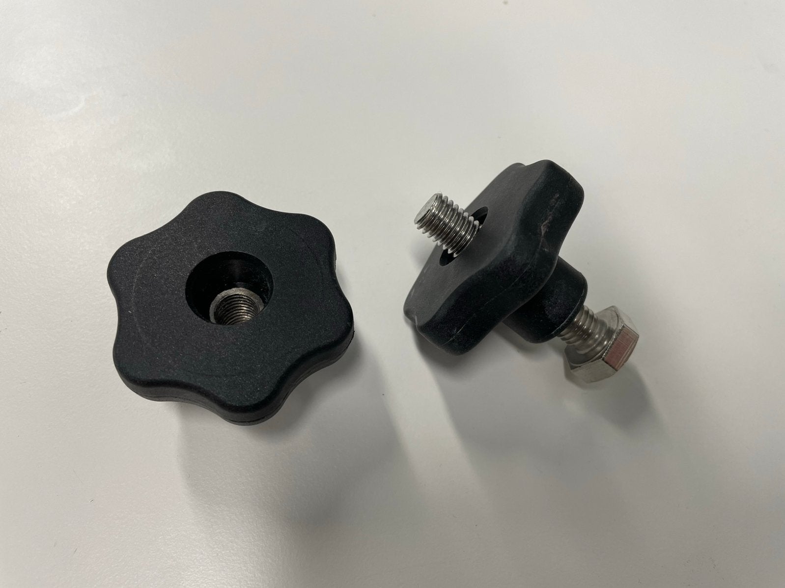 Sterknop M 10 schroefknop draaiknop moer, Ophalen of Verzenden, Zo goed als nieuw, Minder dan 50 mm, Rvs
