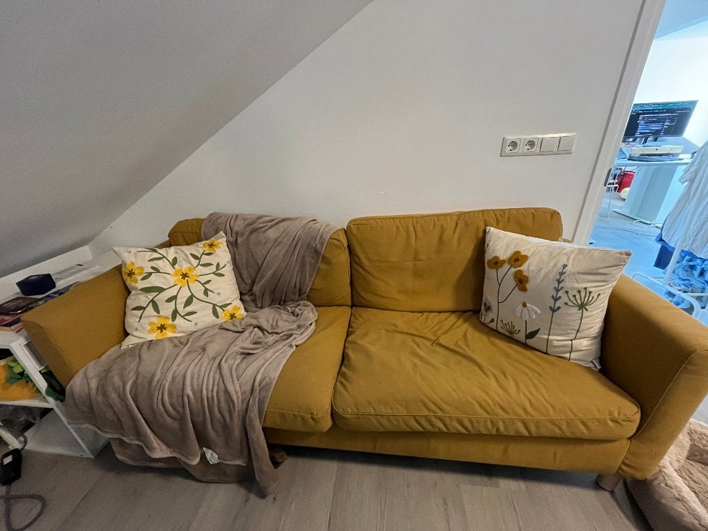 Ikea Pärup bank, Ophalen, Tweepersoons, 75 tot 100 cm, Zo goed als nieuw