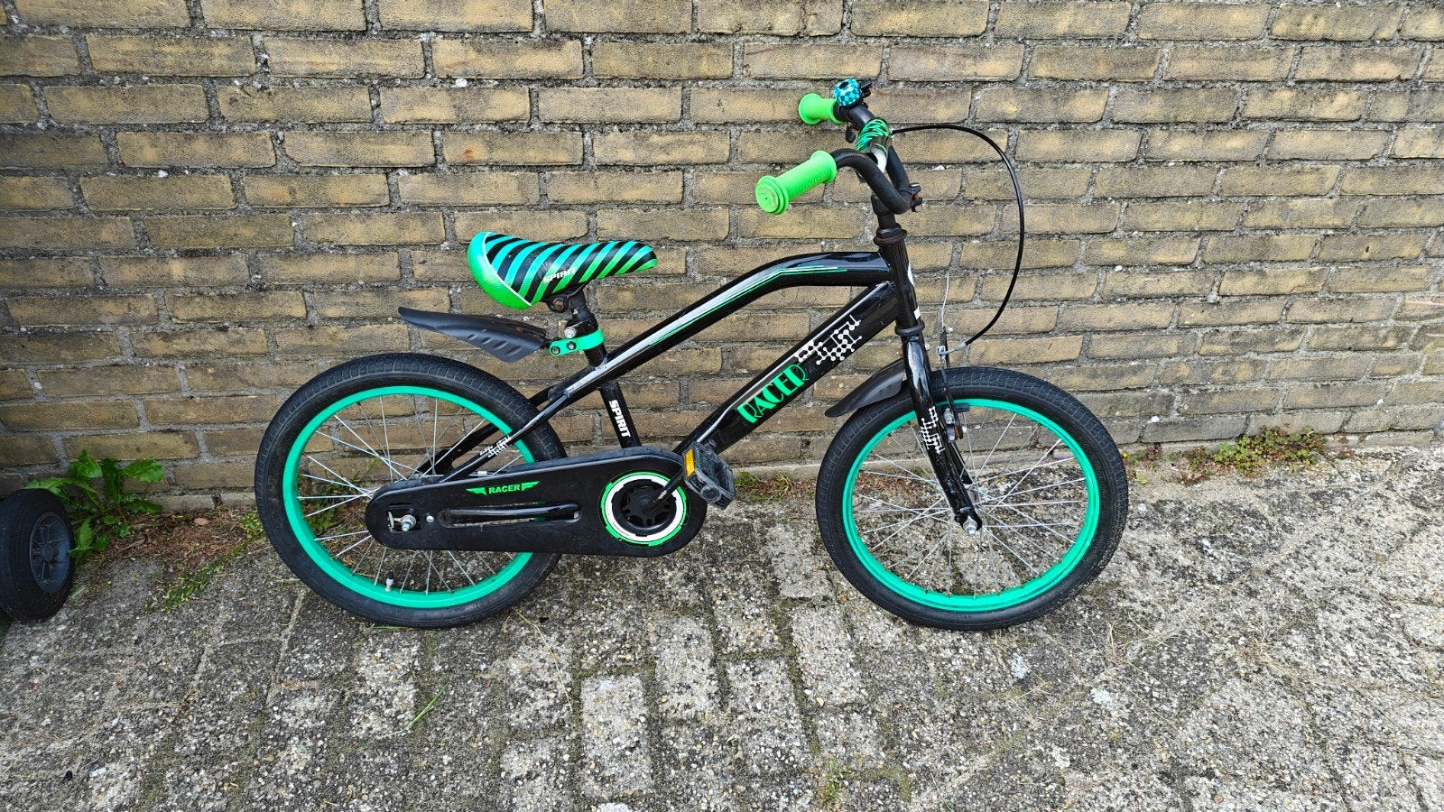 Kinderfiets 18 inch Spirit Racer, Ophalen, Terugtraprem, Spirit Racer, 16 tot 20 inch