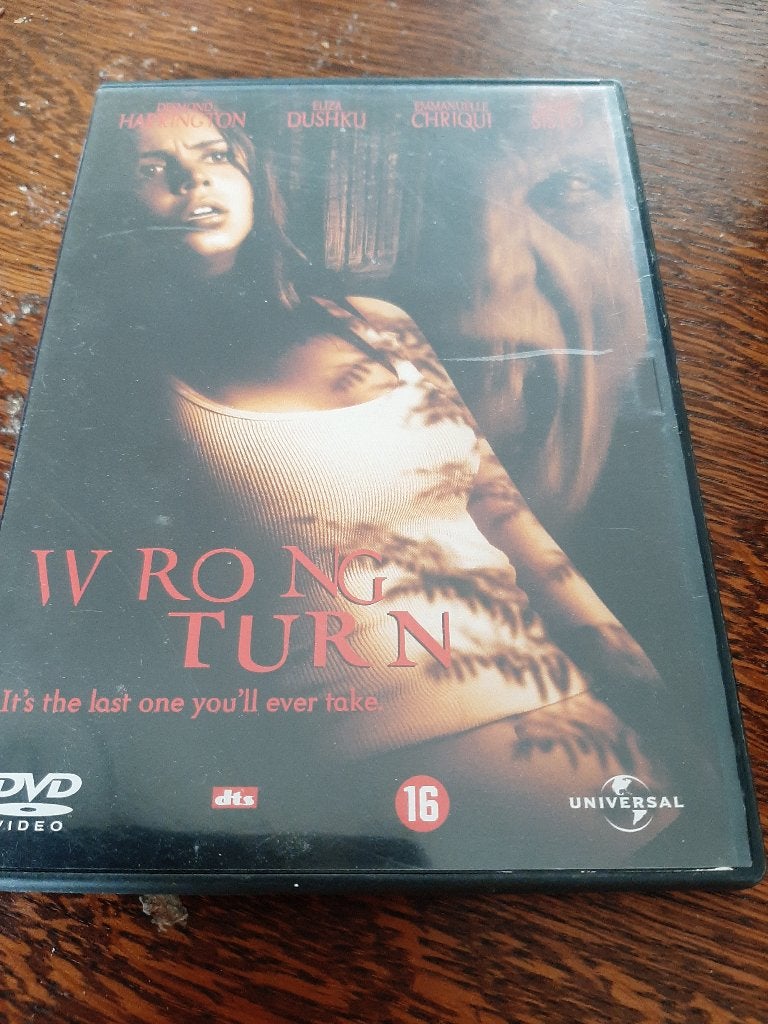 wrong turn, Vanaf 16 jaar, Ophalen of Verzenden, Gebruikt, Engels