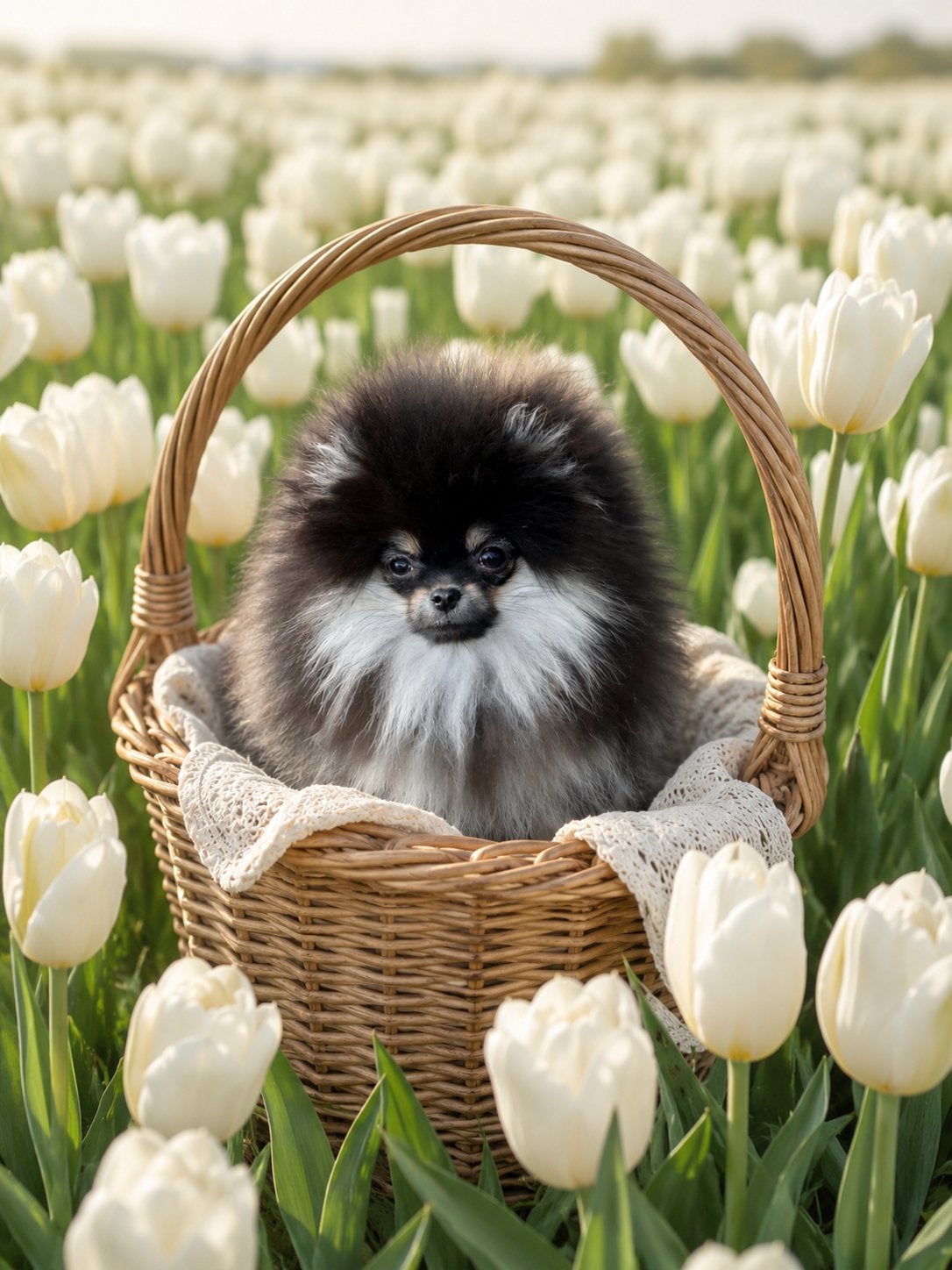 Pomeriaan puppy, Keeshond, 15 weken tot 1 jaar, Teef, Parvo