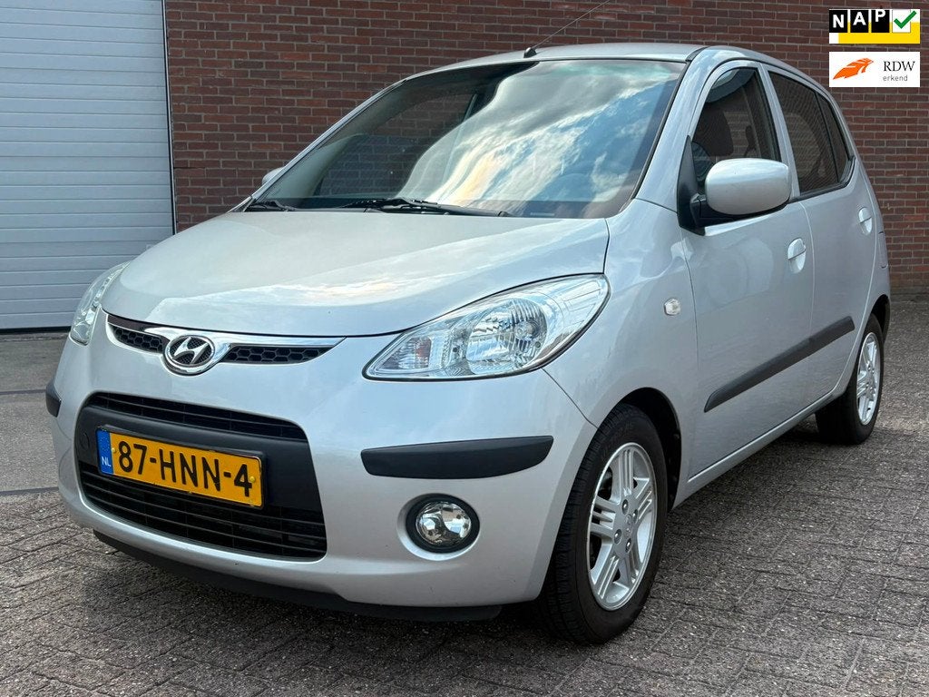 Hyundai I10 1.1 i-Catcher Airco LMV NAP, Stof, Gebruikt, 4 cilinders, Origineel Nederlands