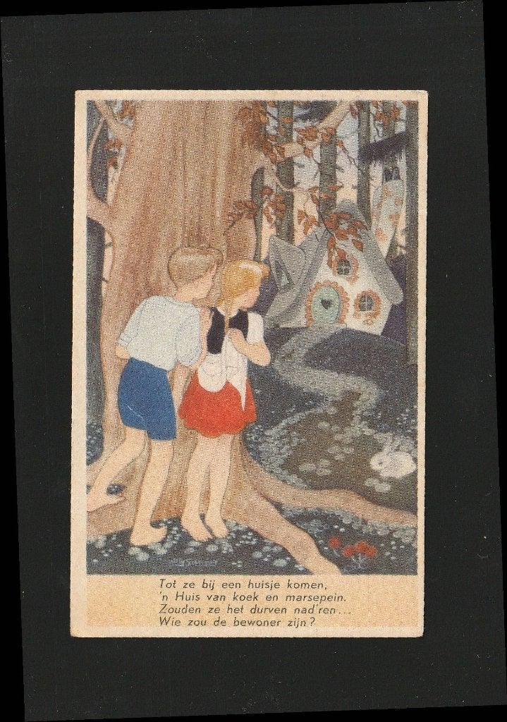 Sprookjes illu Willy Schermele BB1-23, Verzamelen, Ophalen of Verzenden, 1920 tot 1940, Gelopen, Sterren en Beroemdheden