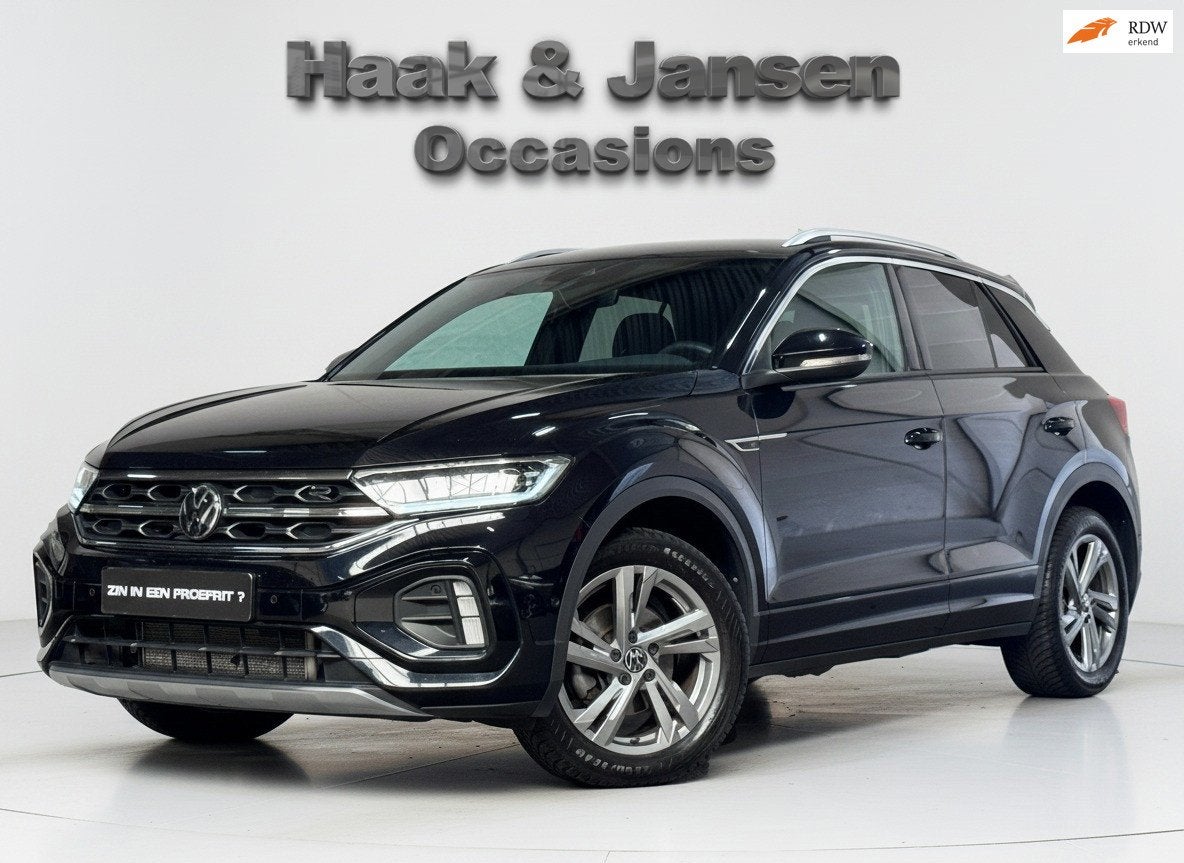 Volkswagen T-ROC 1.5 TSI R-Line incl. BTW, Voorwielaandrijving, 4 cilinders, 150 pk, Alcantara