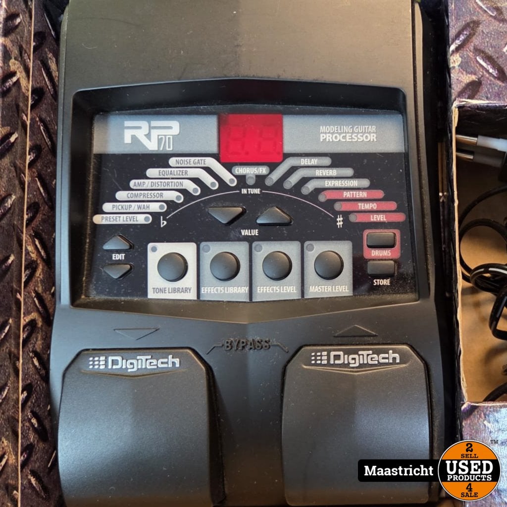 Digitech RP70 gitaar effectprocessor | nwp 129 euro, Digitech, Gebruikt, Support@digitech.com, 8760 South Sandy Parkway
Sandy, UT 84070
USA