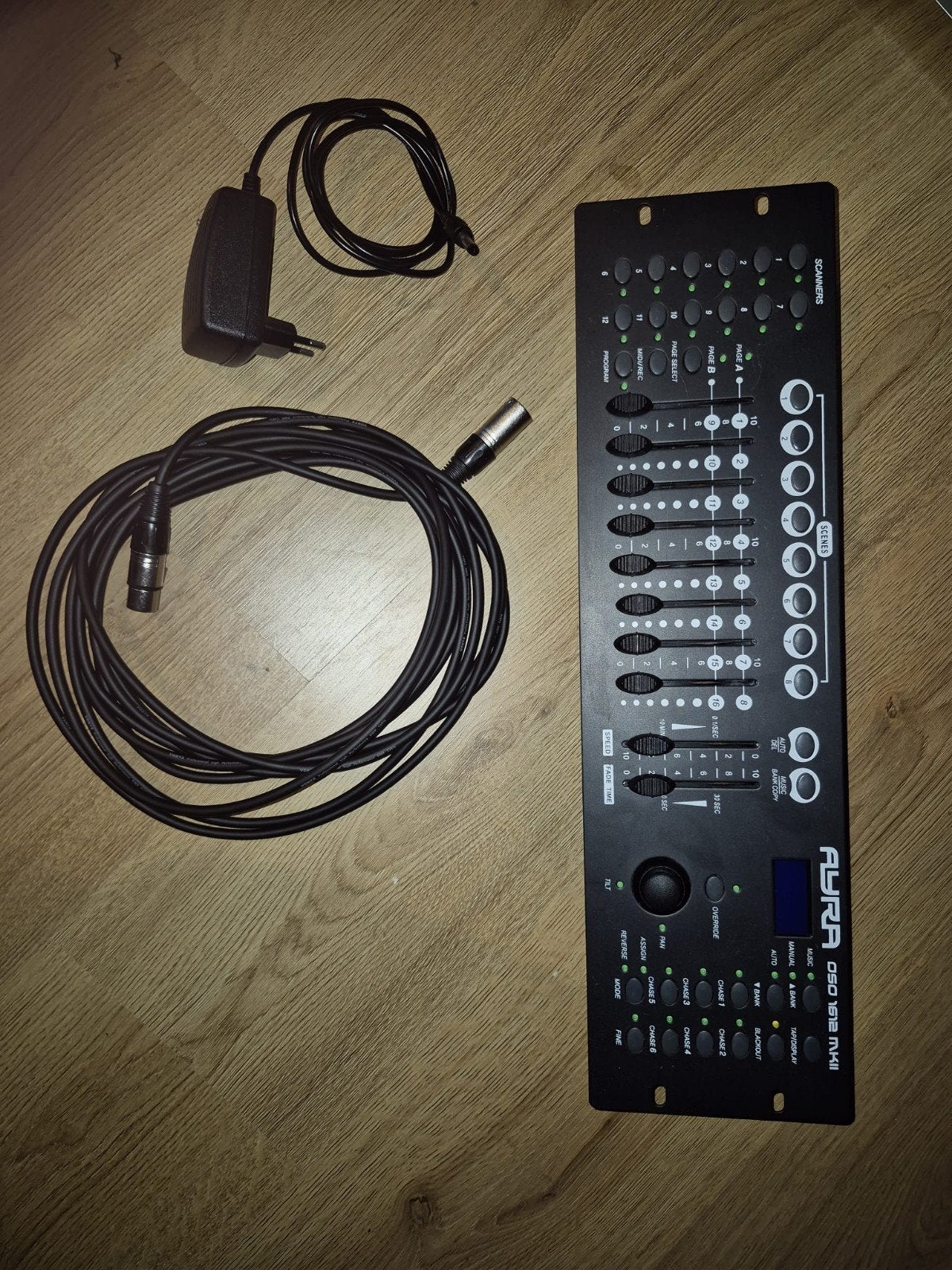 AYRA OSO 512 MKII DMX Controller Lichtsturing, Ophalen of Verzenden, Zo goed als nieuw, Licht