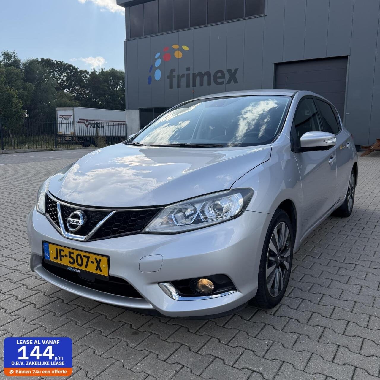 Nissan Pulsar 1.2 DIG-T Tekna | Automaat | Leder | Camera, Auto's, Euro 5, Gebruikt, 4 cilinders, 116 pk