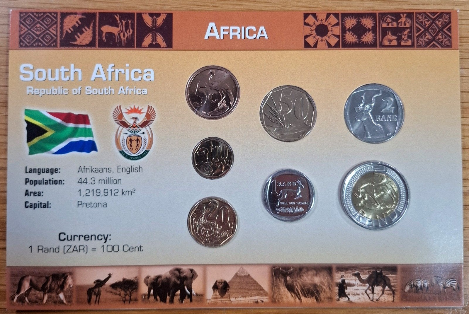 143# Coins of the World muntset Zuid Afrika, Ophalen of Verzenden, Zuid-Afrika