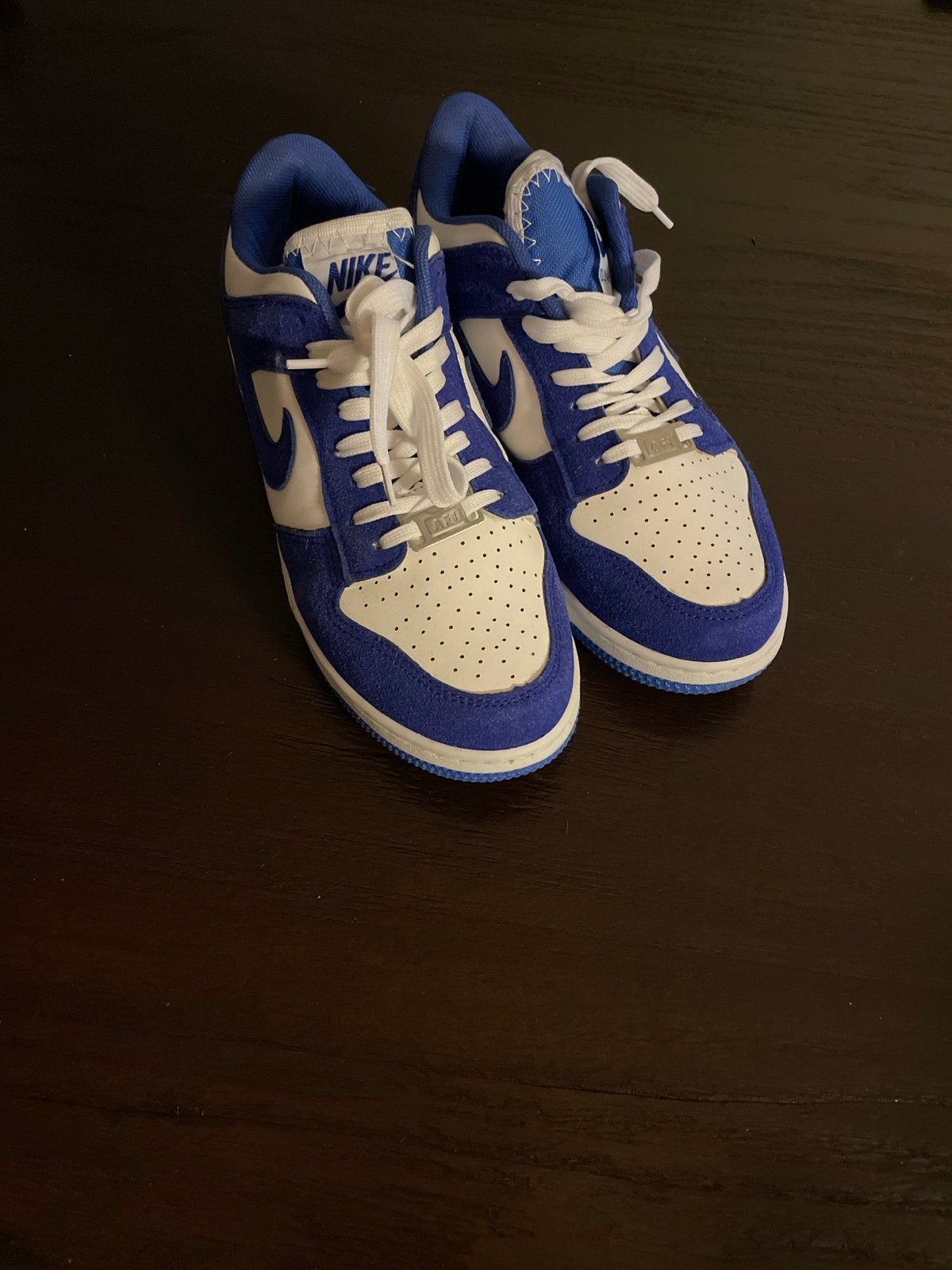 Nike SB Dunk Low Pro - Blauw/Wit, Maat 39, Ophalen of Verzenden, Zo goed als nieuw, Blauw, Sneakers of Gympen