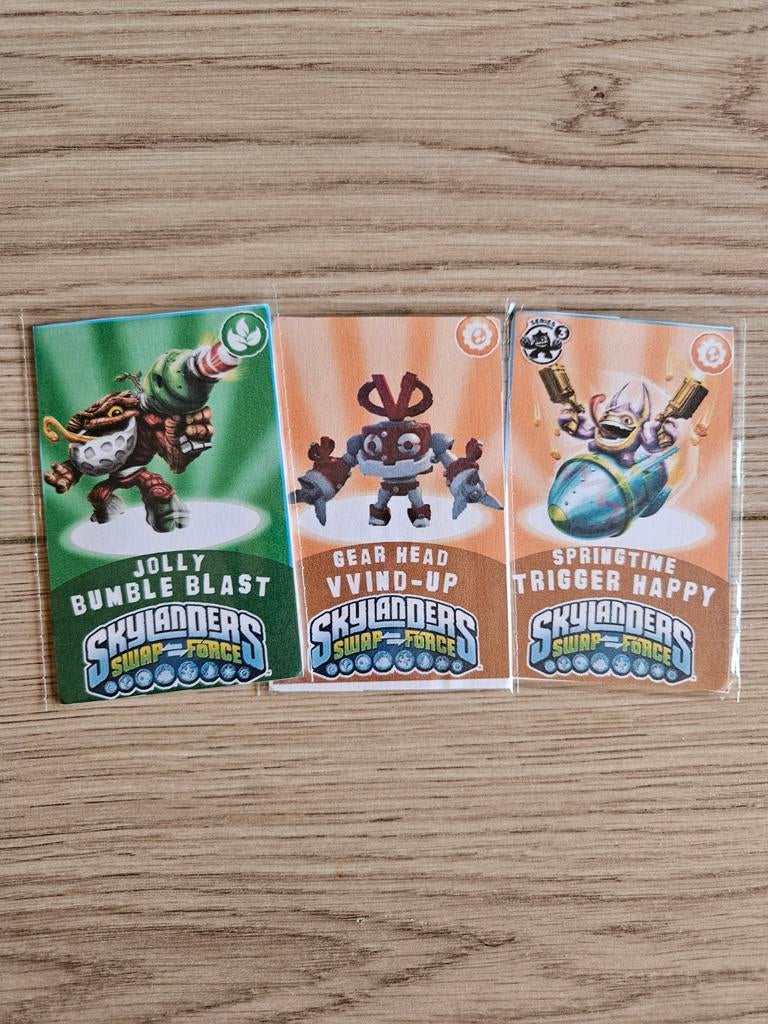 Skylanders Swap Force NFC kaarten - €1,50 p.s. ( 8+1 gratis), Avontuur en Actie, Eén computer, Ophalen of Verzenden, Vanaf 7 jaar