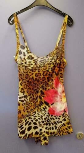 Marvel by La Perla nachthemdje babydoll luipaard mt 40 33696, Maat 38/40 (M), Marvel by La Perla, ., Ophalen of Verzenden