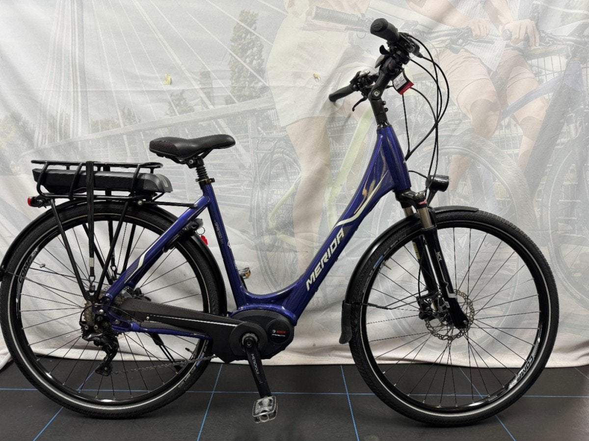 Merida E-SPRESSO CITY 511 donkerblauw Dames Donkerblauw 56cm, Gebruikt, -, -, -