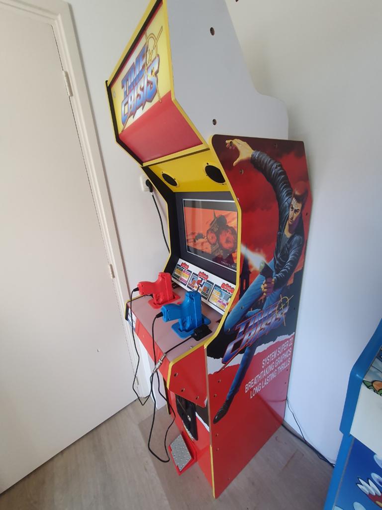 Arcade kast time crisis, Ophalen