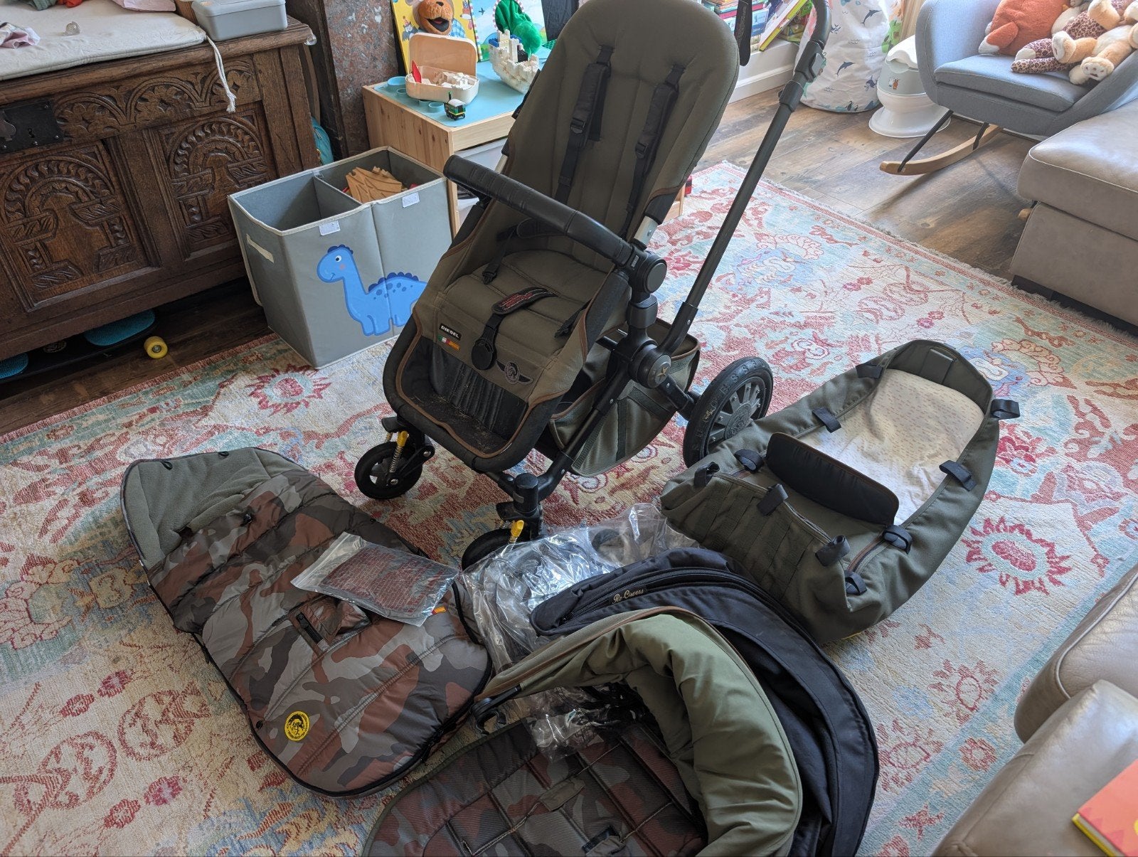 Bugaboo Cameleon 3 Diesel kinderwagen - Gebruikt, Kinderen en Baby's, Kinderwagens en Combinaties, Ophalen, Gebruikt, Bugaboo