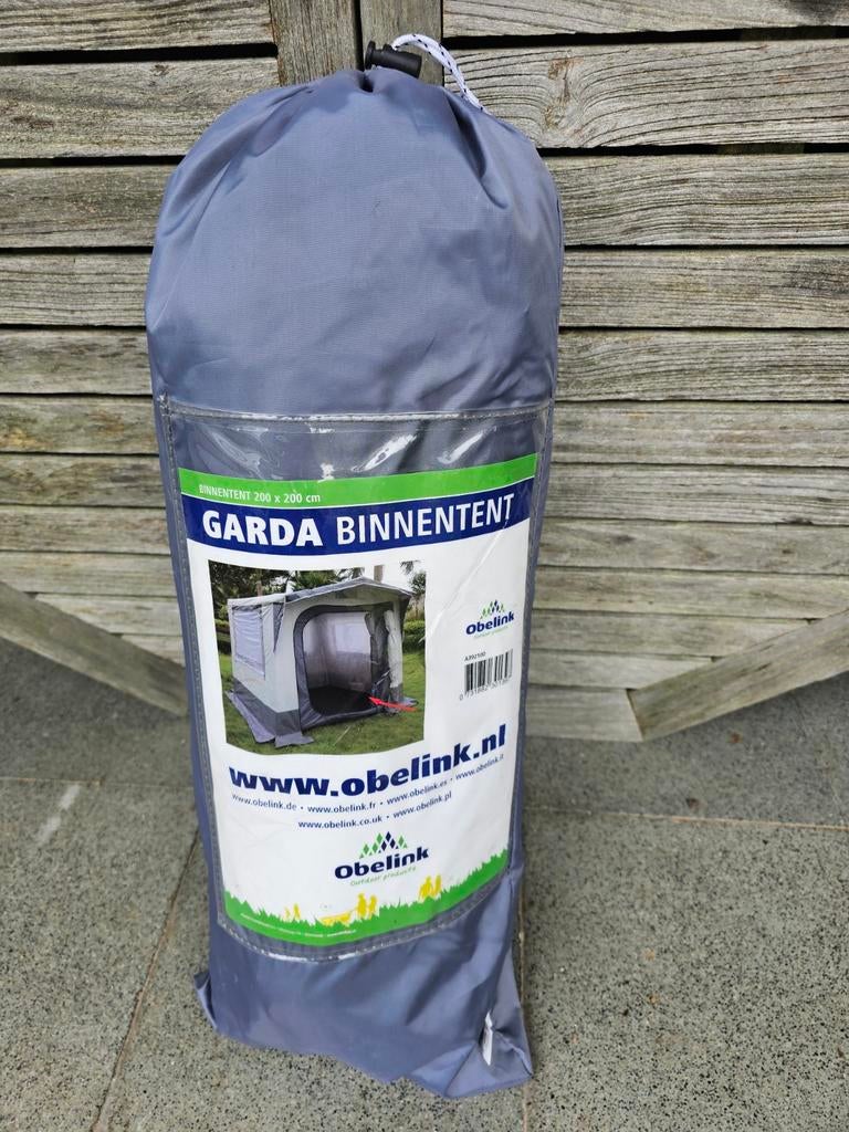 Nieuwe Obelink Garda 210 binnentent., Caravans en Kamperen, Tenten, Ophalen, Nieuw, Tot en met 2