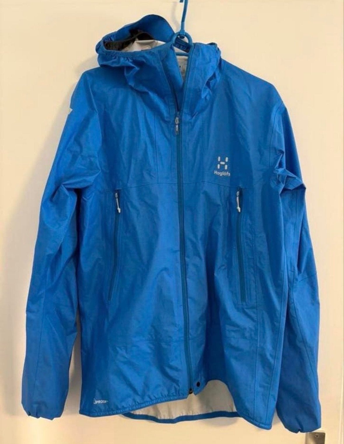 Haglöfs L.I.M. Proof jas heren - Blauw - Maat M, Ophalen of Verzenden, Zo goed als nieuw, Kleding