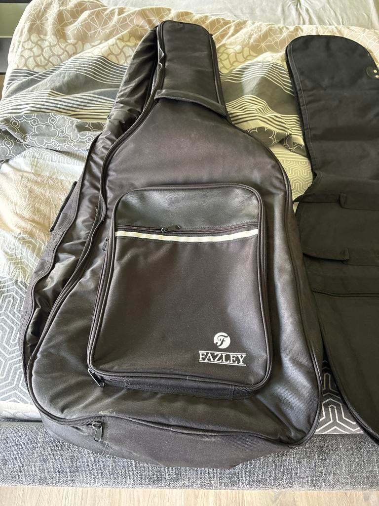 Gitaartassen: Fazley en Fender (3 stuks), Ophalen of Verzenden, Zo goed als nieuw, Akoestische gitaar