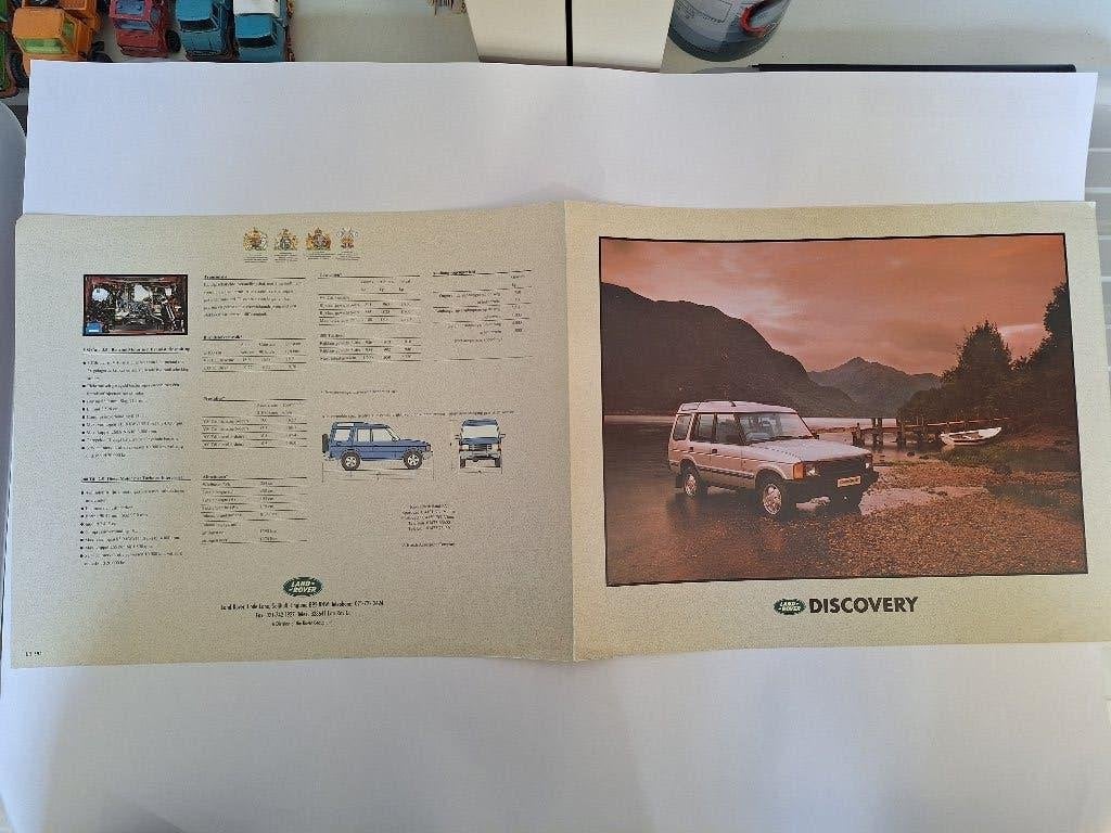 Landrover Discovery 2 folders, Ophalen of Verzenden, Zo goed als nieuw, Overige merken