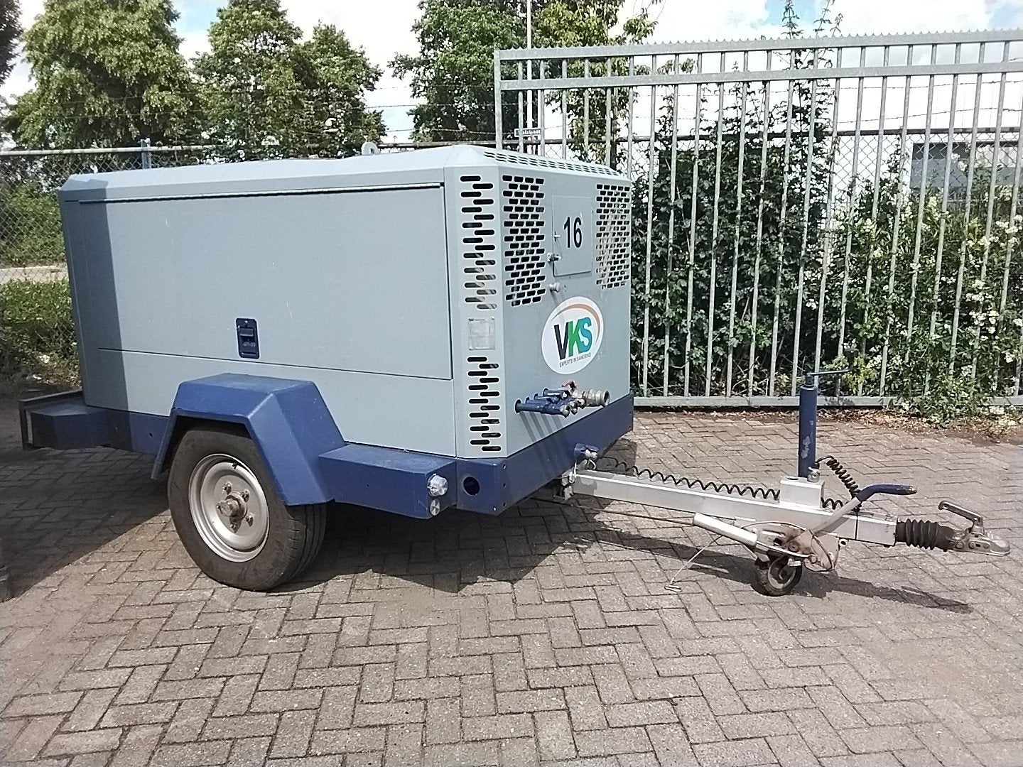 Ingersoll-Rand Mobiele Compressor XW2201 - 2003, Ophalen, Gebruikt