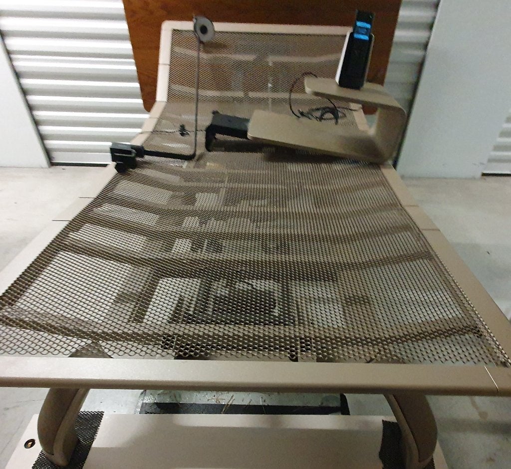 Auping Royal M3 100x210 cm compleet, Ophalen, 210 cm, Tweepersoons, Zo goed als nieuw