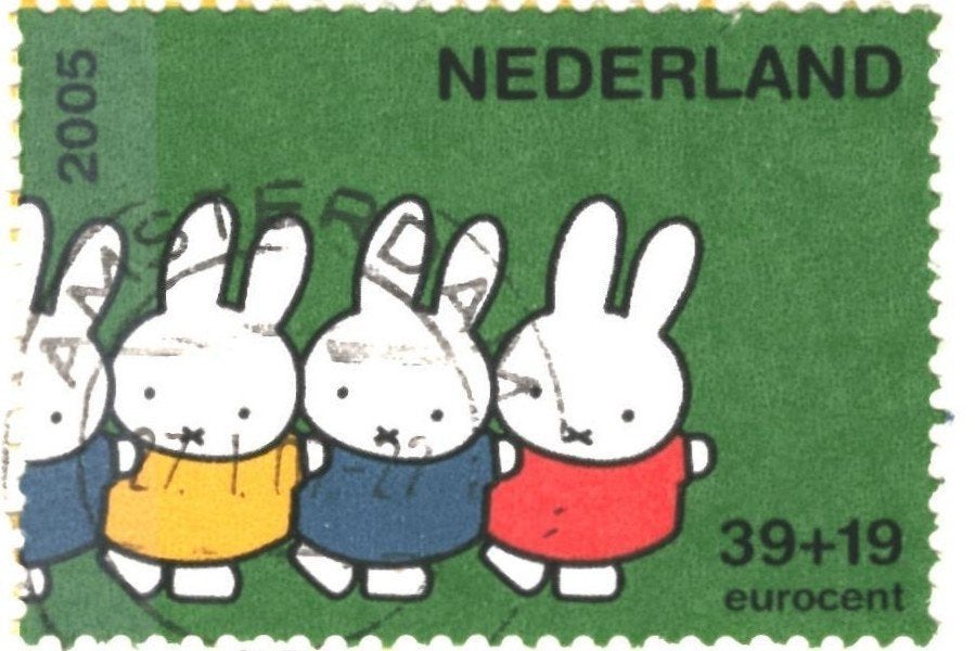 939670 Oud Milligen Gld 80+ Talma Hoeve  mooie zegel Nijntje, Ophalen of Verzenden, 1980 tot heden, Gelopen, Noord-Brabant