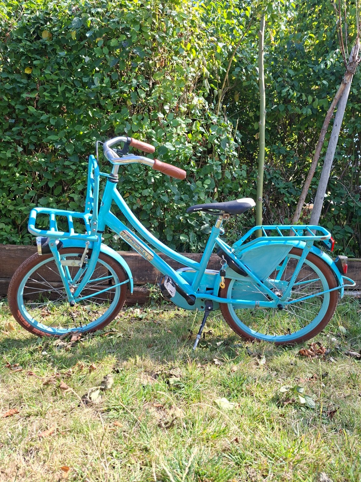 Popal fiets meisjesfiets, Ophalen, Terugtraprem, Gebruikt, Handrem