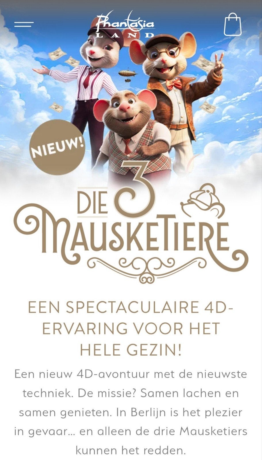 4 tickets voor phantasialand 18 juli 2026, Tickets en Kaartjes, Recreatie | Pretparken en Attractieparken, Twee personen, Ticket of Toegangskaart