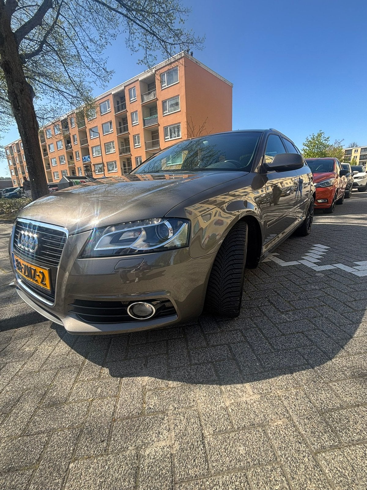 Audi A3 1.4 Tfsi 92KW Sportback S-tronic 2013 Grijs, Auto's, Audi, 125 pk, 4 cilinders, Origineel Nederlands, 1200 kg