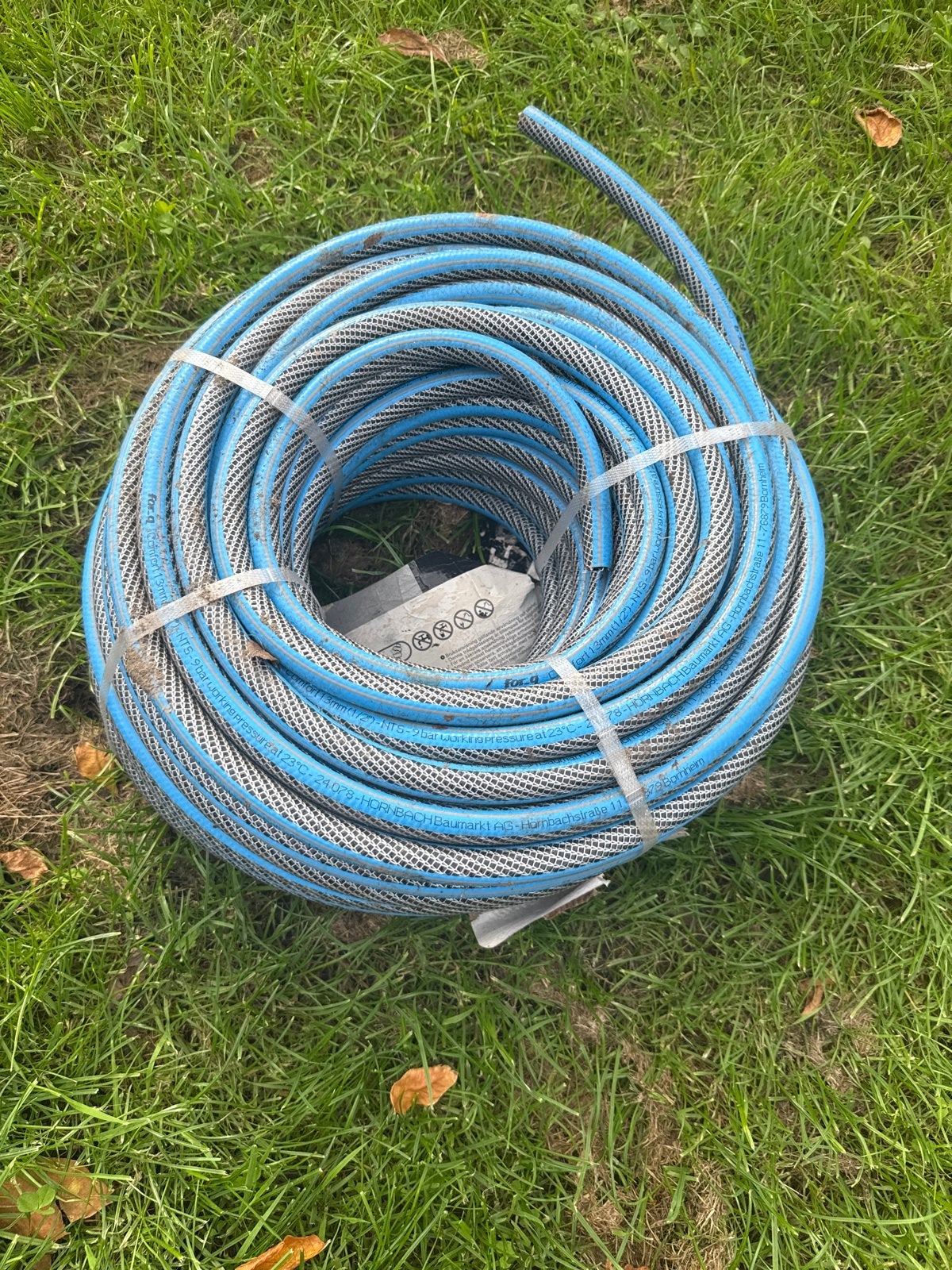 Nieuwe tuinslang 12.5mm (1/2") - 50 meter, Ophalen of Verzenden, Nieuw, Tuinslang