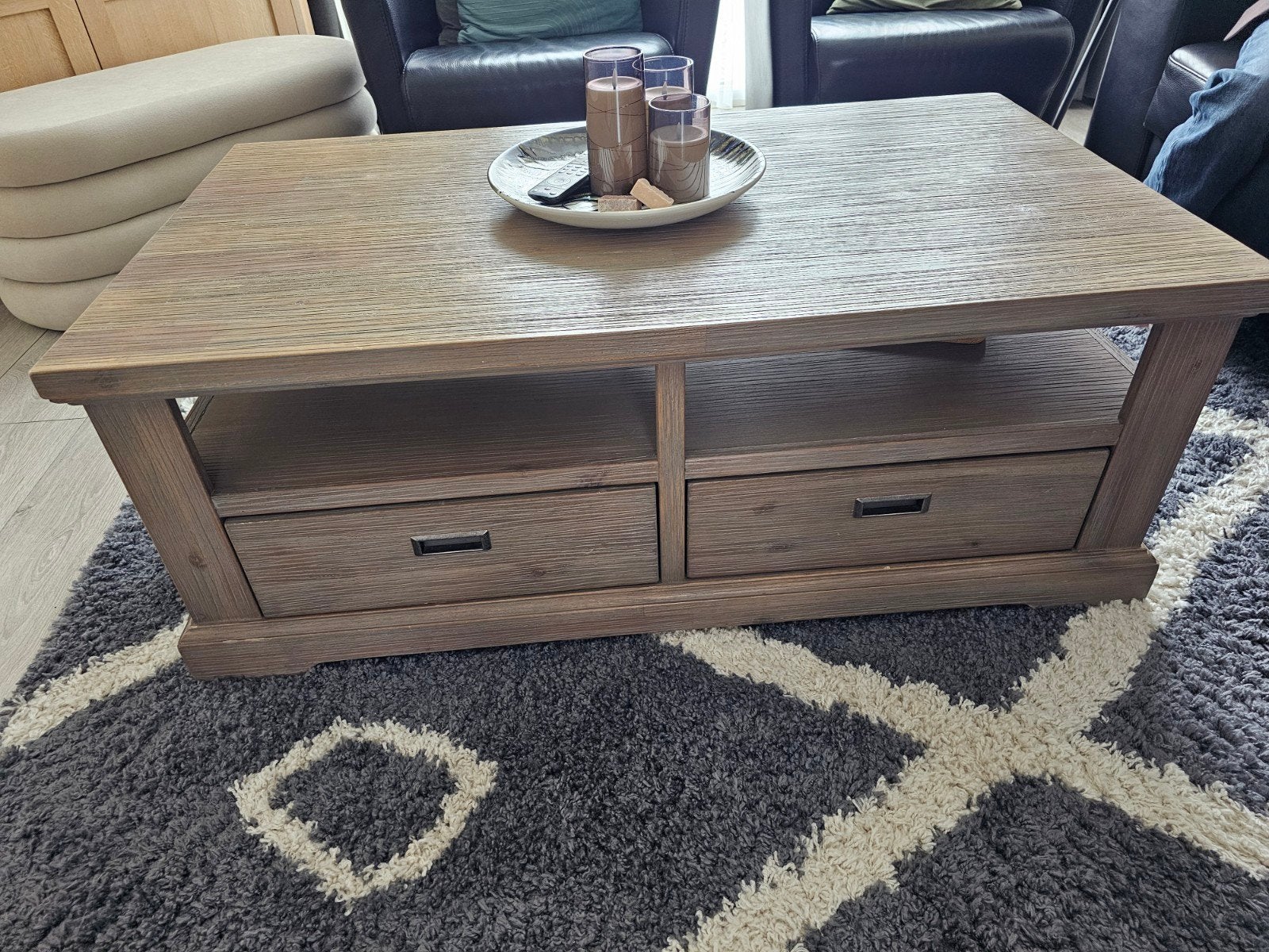 Salontafel, Ophalen, Gebruikt, 100 tot 150 cm, 50 tot 100 cm