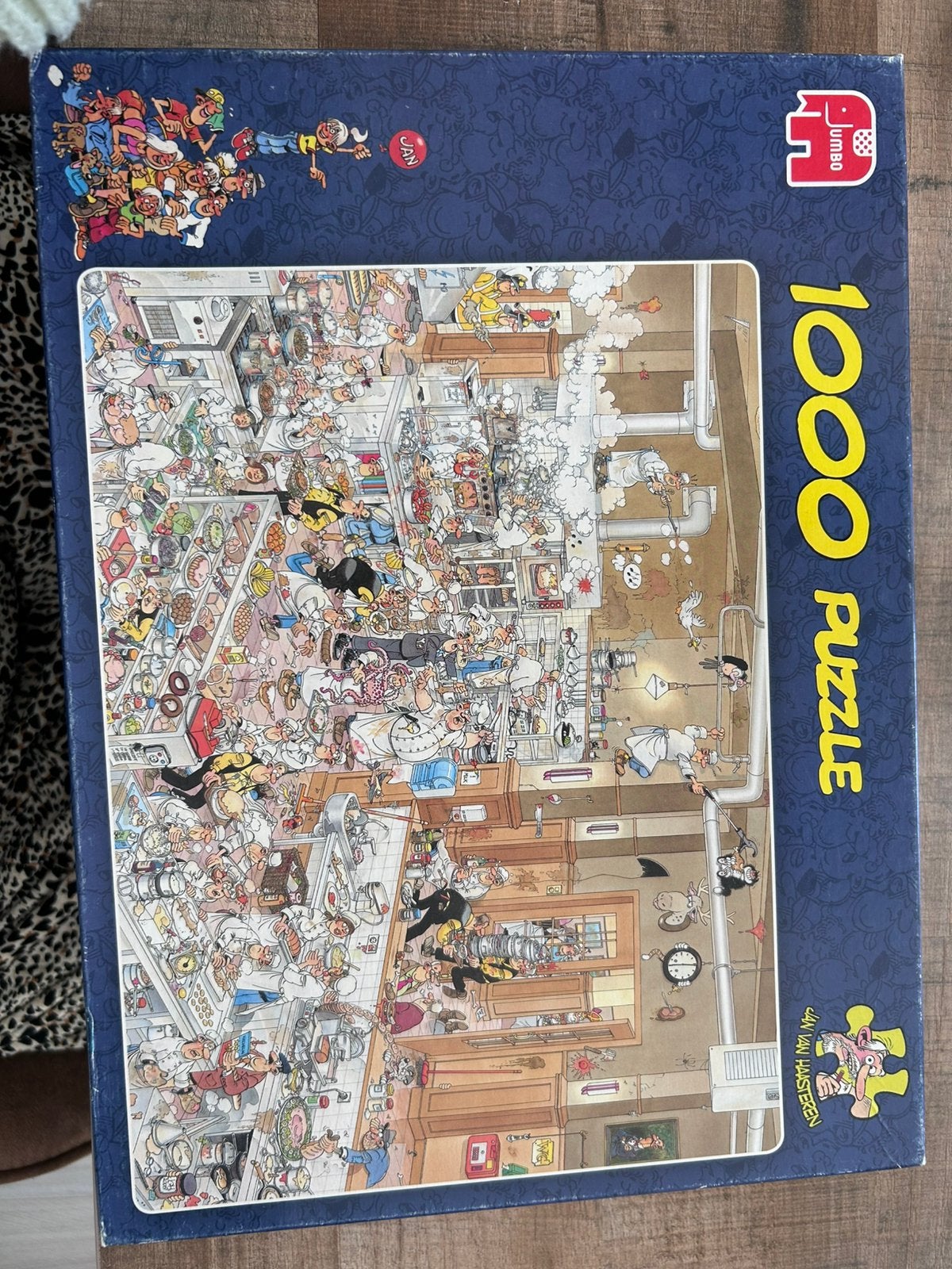 Jan Van haasteren puzzel, Ophalen, 500 t/m 1500 stukjes, Zo goed als nieuw